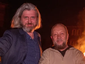 А.В. Алейников с В.В. Сундаковым