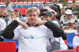 Август 2014 года: А.В. Алейников на экологическом мероприятии Газпрома